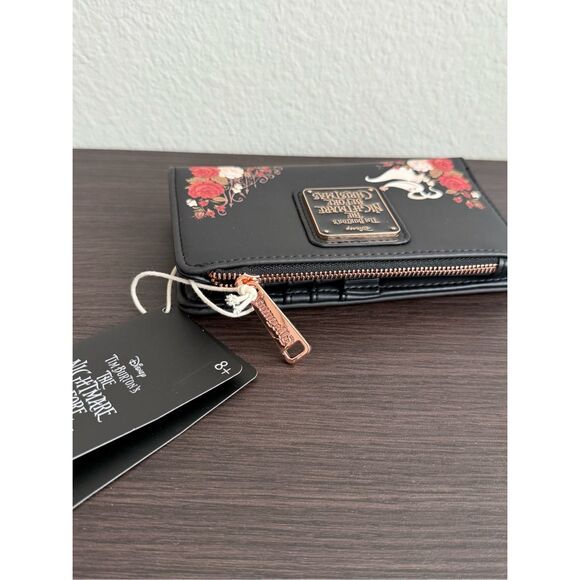 Loungefly Disney The Nightmare Before Christmas Zero Floral Wallet - Picture 4 of 5